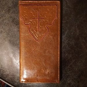 Checkbook cover wallet